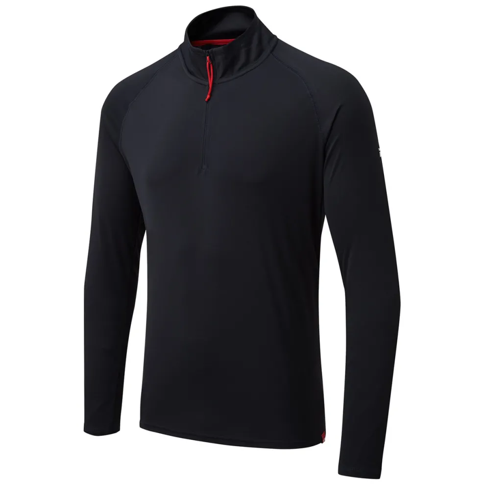 Men’s UV Tec Zip Tee – Long Sleeve