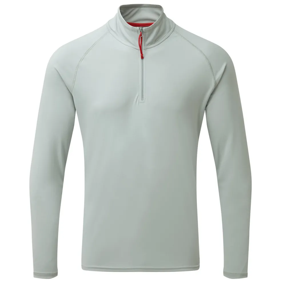 Men’s UV Tec Zip Tee – Long Sleeve