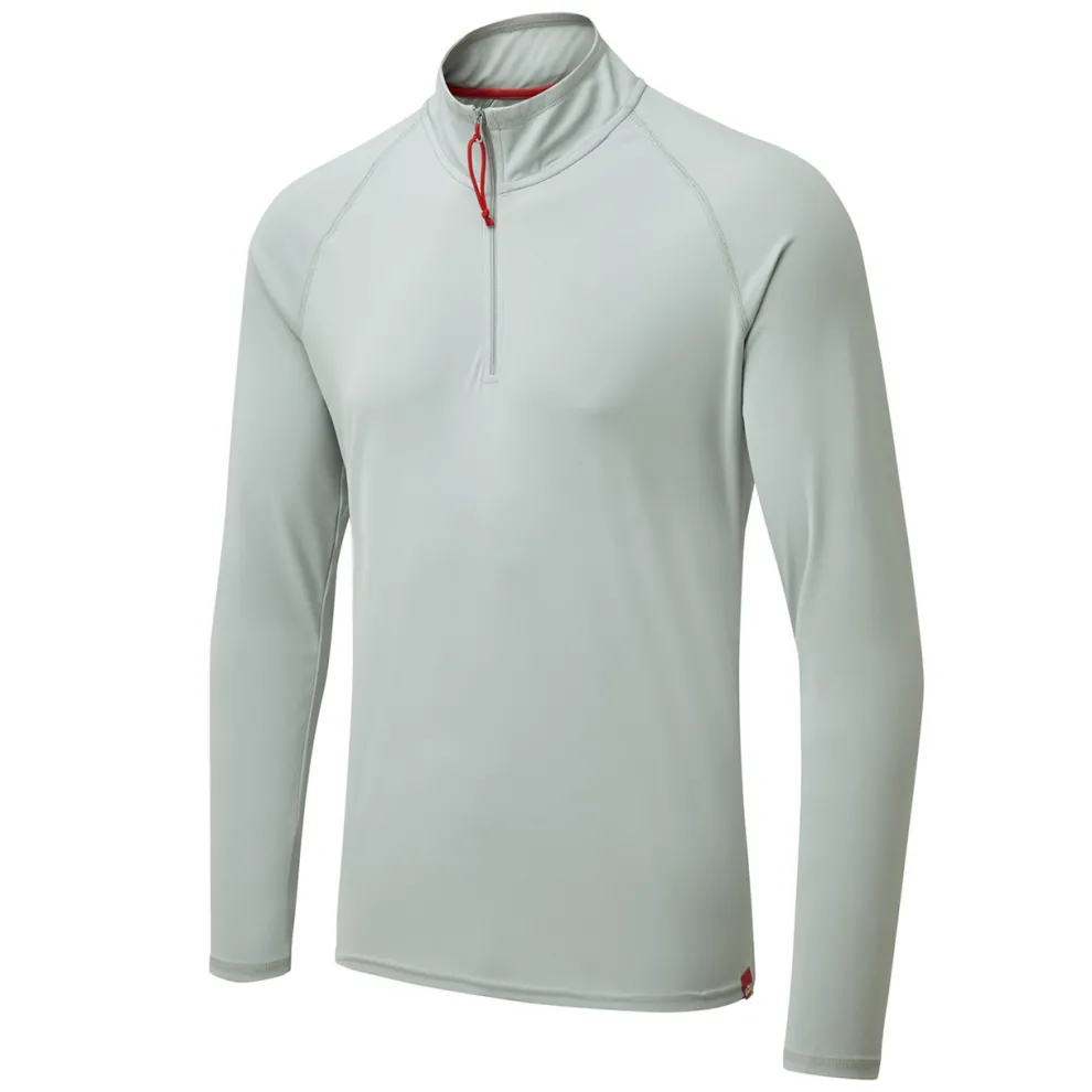 Men’s UV Tec Zip Tee – Long Sleeve