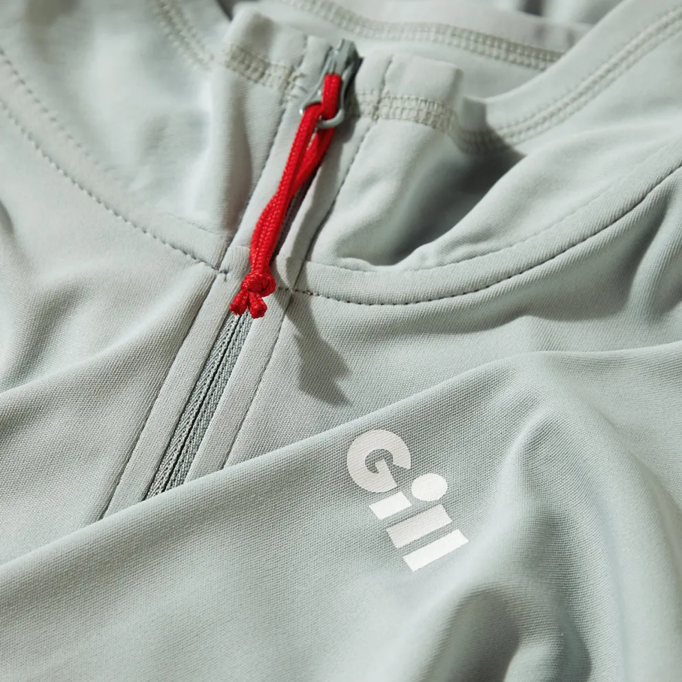 Men’s UV Tec Zip Tee – Long Sleeve